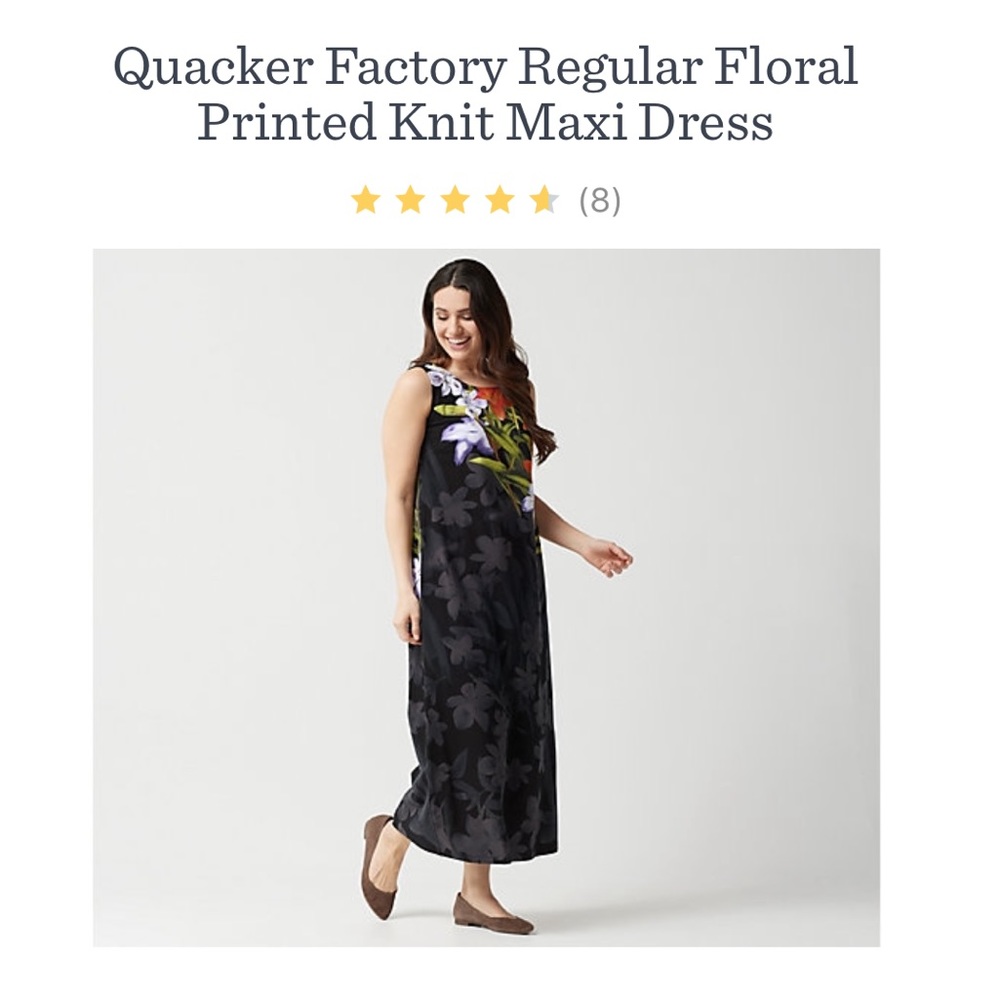 🆕 QVC Maxi Dress